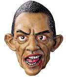 Scary Zombie Barack Obama Halloween mask sale Zombie Barack Obama Halloween Mask