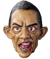Zombie Barack Obama Halloween Mask