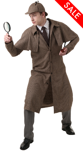 Adult Sherlock Holmes Costume
