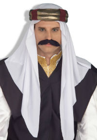 Arab Sheik Headpiece Head Scarf