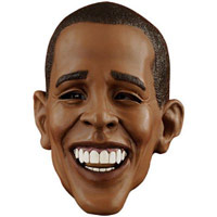 Deluxe Barack Obama Face Mask