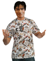 Economy Charlie Sheen Costume Kit