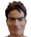 Charlie Sheen Halloween Mask