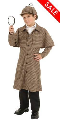 Child Sherlock Holmes Costume for Kids