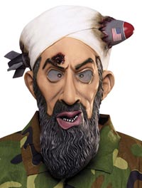 Missile Head Dead Osama Bin Laden Halloween Mask