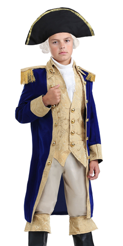 Kid George Washington Costume