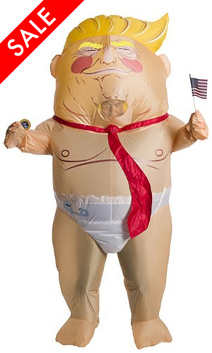 Inflatable Baby Donald Trump Costume