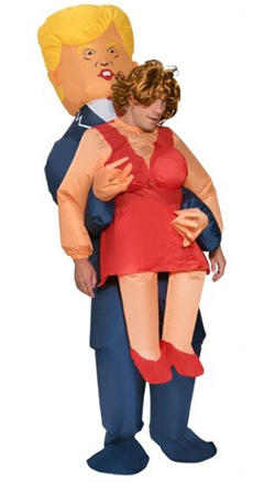 Inflatable Pick Me Up Donal Trump Costume