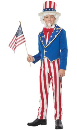 Kids Uncle Sam Costume