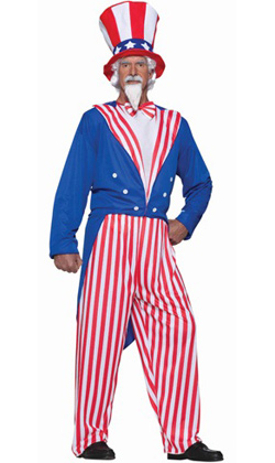 Plus Size Uncle Sam Costume