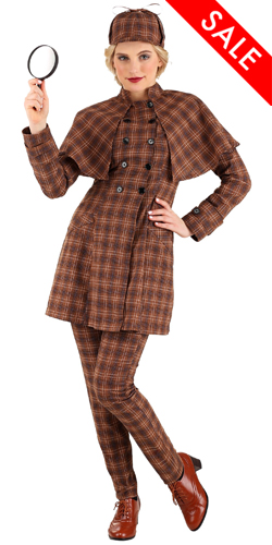 Female Sherlock Holmes Costume for Women